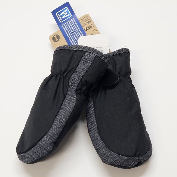 Igloos Infant 12-24 Months Ski Insulated Mittens 3M Thinsulate Waterproof Black - Picture 1 of 12